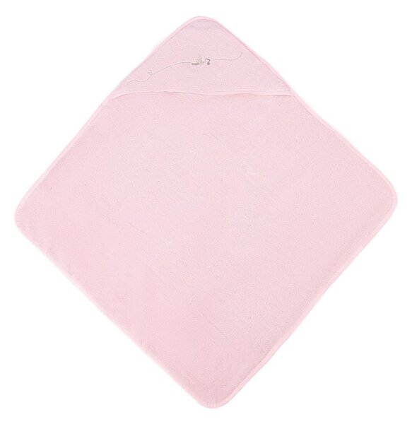 Ružičasta pamučna deka za bebe za zamatanje 75x75 cm Bebemarin – Mijolnir