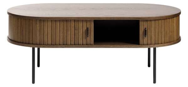Stolić u dekoru hrasta u prirodnoj boji 60x120 cm Nola - Unique Furniture