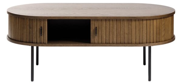 Stolić u dekoru hrasta u prirodnoj boji 60x120 cm Nola - Unique Furniture