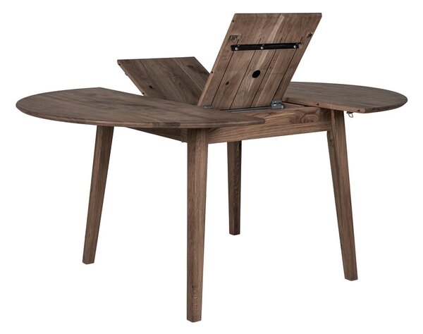 Okrugli proširiv blagovaonski stol od punog hrasta ø 118 cm Metz – House Nordic