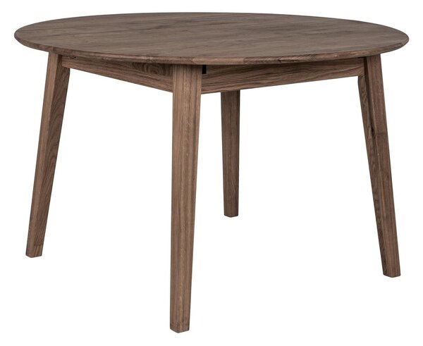 Okrugli proširiv blagovaonski stol od punog hrasta ø 118 cm Metz – House Nordic