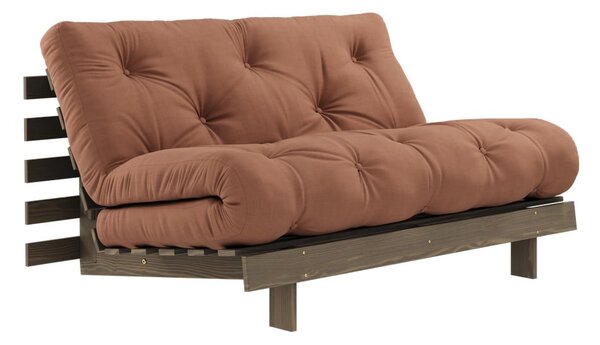 Narančasta/u bakrenoj boji sklopiva sofa 140 cm Roots – Karup Design
