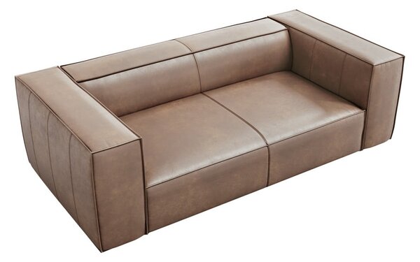 Svijetlosmeđi kožni kauč 212 cm Madame - Windsor & Co Sofas