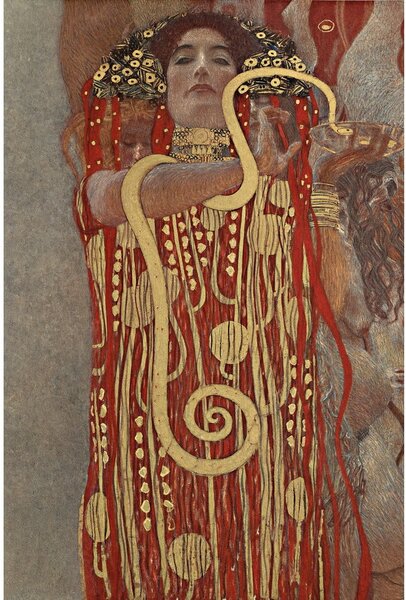Slika reprodukcija 40x60 cm Hygieia, Gustav Klimt – Fedkolor