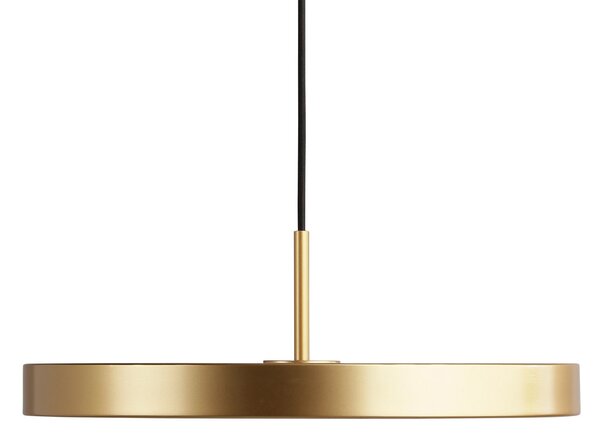 UMAGE LED viseća svjetiljka Asteria srednje veličine, boje mesinga Ø 43 cm, prigušiva, Zlato / mjed, Dnevni boravak/blagovaonica, Metal