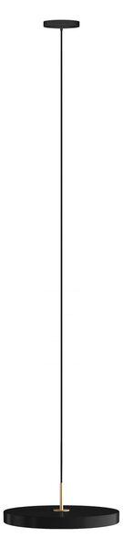 UMAGE LED viseća svjetiljka Asteria Plus srednja crna Ø 43 cm CCT, prigušiva, Crno, Dnevni boravak/blagovaonica, Metal