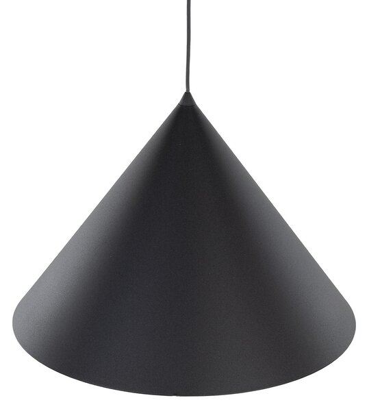 TK Lighting Viseća svjetiljka Cono, 1 žarulja, Ø 50 cm, crna, E27, prigušiva, Crno, Dnevni boravak/blagovaonica, Metal