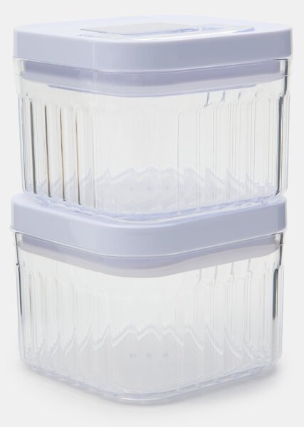 Sinsay - Set rebrastih posuda za hranu s poklopcima 2pack