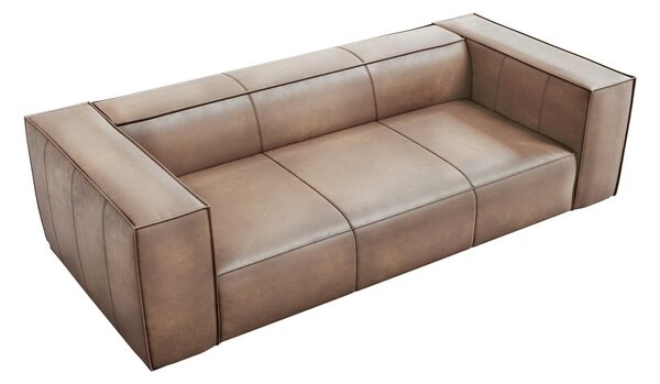 Svijetlosmeđi kožni kauč 227 cm Madame - Windsor & Co Sofas