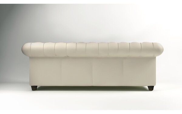 Krem baršunasta sofa 230 cm Cambridge - Ropez