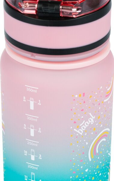 BAAGL Tritanska boca za piće Gradient Duga, 350 ml