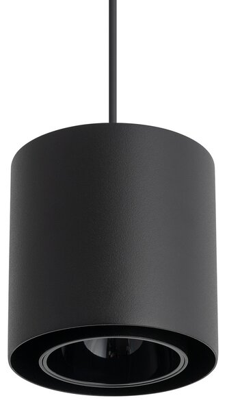 Nowodvorski Lighting Viseća svjetiljka Point Duo, crna, čelik, Ø 13 cm, GU10, prigušiva, Crno, Dnevni boravak/blagovaonica, Metal