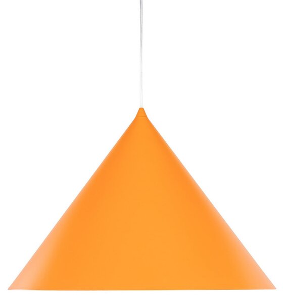 TK Lighting Viseća svjetiljka Cono, 1 žarulja, Ø 50 cm, narančasta, E27, prigušiva, Naranča, Dnevni boravak/blagovaonica, Metal
