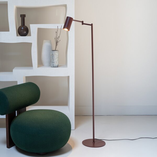IT´S ABOUT ROMI IT'S Bilbao podna lampa, tamnocrvena, visina 154 cm, Crvena, Dnevni boravak/blagovaonica, Metal