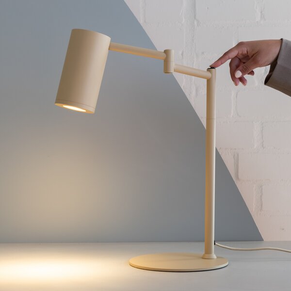 IT´S ABOUT ROMI RAD JE NA Stolna lampa Bilbao, bež, visina 48 cm, Bež, Dnevni boravak/blagovaonica, Metal