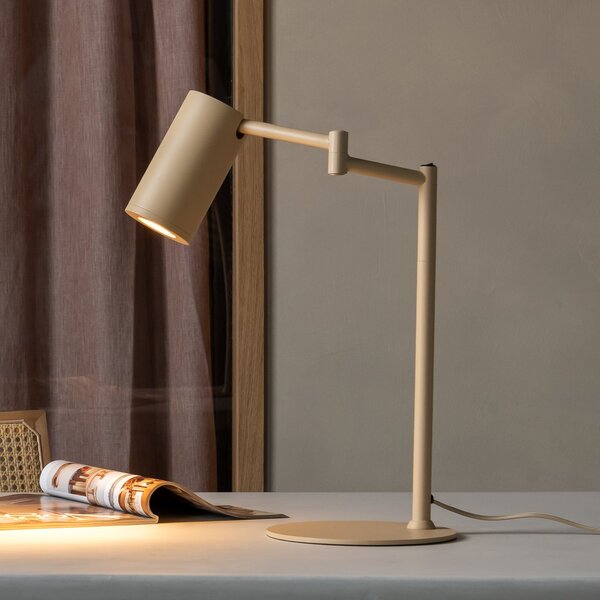 IT´S ABOUT ROMI RAD JE NA Stolna lampa Bilbao, bež, visina 48 cm, Bež, Dnevni boravak/blagovaonica, Metal