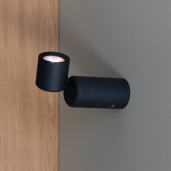 IT´S ABOUT ROMI TO JE O LED stolnoj lampi na baterije Milano, crna, 19 cm, prigušiva, Crno, Dnevni boravak/blagovaonica, Aluminij
