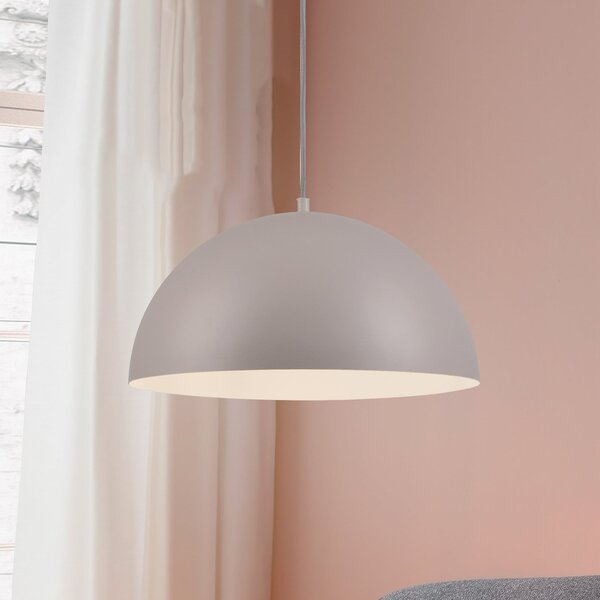 Schöner Wohnen SCHÖNER WOHNEN visilica Ali Sandbrise, željezo, Ø 38cm E27, prigušiva, Bež, Dnevni boravak/blagovaonica, Metal