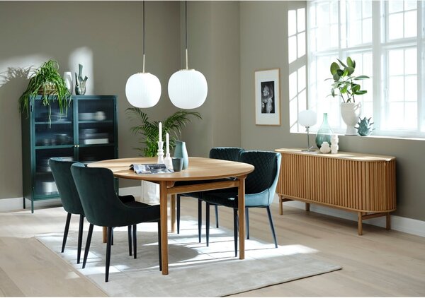 Blagovaonski stol na razvlačenje u dekoru hrasta 100x190 cm Carno - Unique Furniture