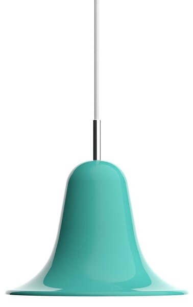 Verpan Pantop viseća svjetiljka, svijetlo plavo-zelena, Ø 23 cm, E14, prigušiva, Zelena, Dnevni boravak/blagovaonica, Metal