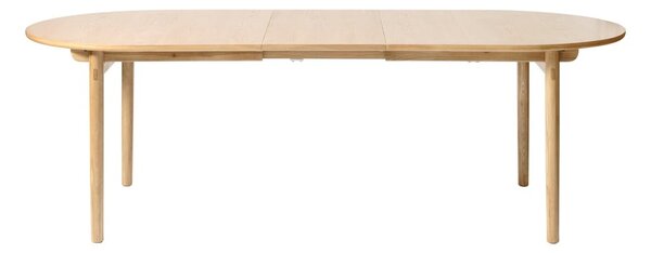 Blagovaonski stol na razvlačenje u dekoru hrasta 100x190 cm Carno - Unique Furniture