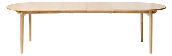 Blagovaonski stol na razvlačenje u dekoru hrasta 100x190 cm Carno - Unique Furniture