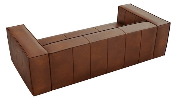 Konjak smeđa kožna sofa 227 cm Madame - Windsor & Co Sofas