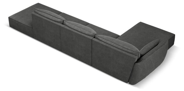 Siva kutna garnitura (lijevi kut) Vanda - Mazzini Sofas