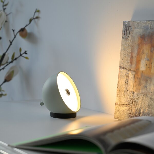 Schöner Wohnen SCHÖNER WOHNEN LED stolna lampa na baterije Belies, Proljetno buđenje, prigušiva, Zelena, Dnevni boravak/blagovaonica, Metal