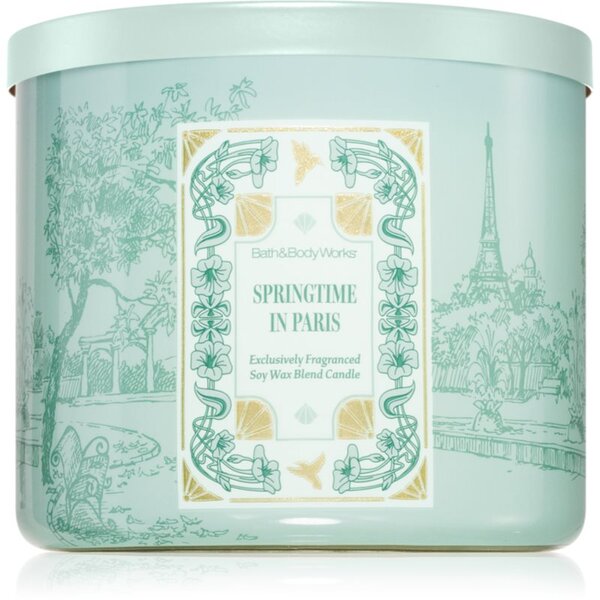 Bath & Body Works Springtime In Paris mirisna svijeća 411 g