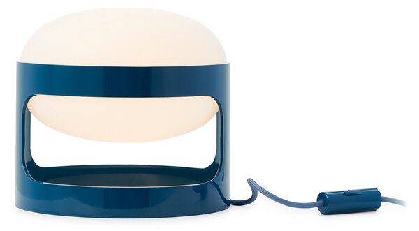 Kartell stolna lampa KD28, benzin, Ø 25 cm, E14-LED, Plava, Dnevni boravak/blagovaonica, Plastika