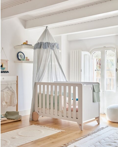 Svijetloplavi pamučni baldahin Carelene - Kave Home