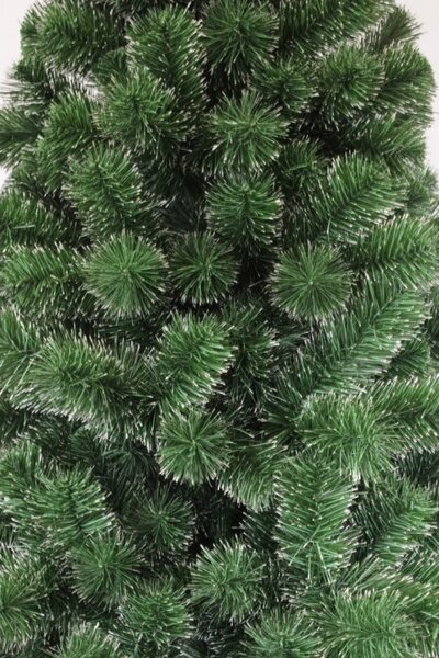 ShopJK BOŽIĆNO DRVCE JELA LUX - ZELENO - BIJELA 150CM