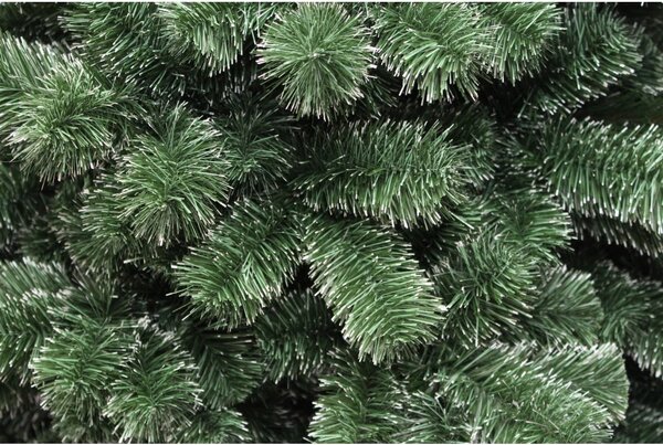 ShopJK BOŽIĆNO DRVCE JELA LUX - ZELENO - BIJELA 150CM