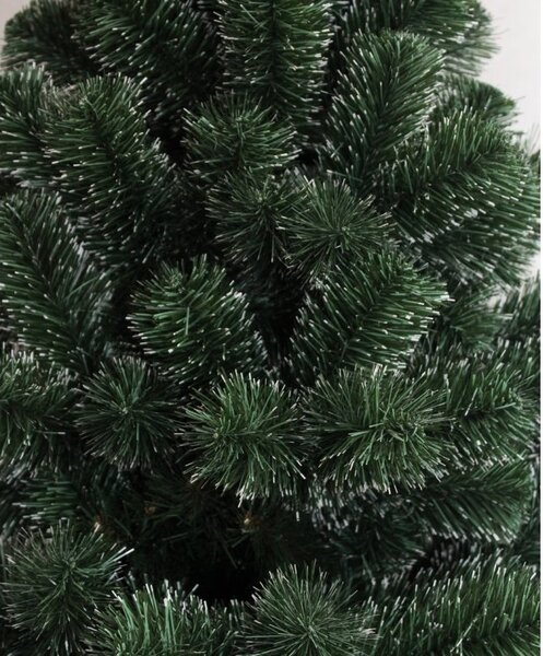 ShopJK BOŽIĆNO DRVCE JELA LUX - ZELENO - BIJELA 150CM