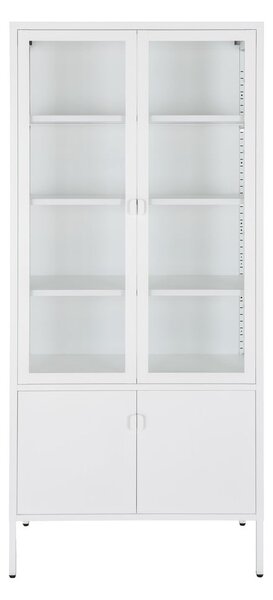 Bijela metalna vitrina 80x180 cm Brisbane – House Nordic