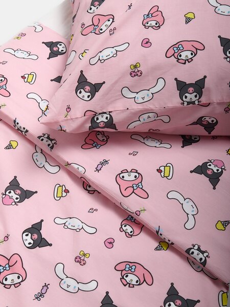 Sinsay - Komplet pamučne posteljine Hello Kitty and Friends