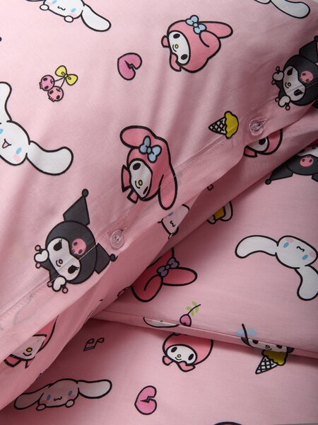 Sinsay - Komplet pamučne posteljine Hello Kitty and Friends