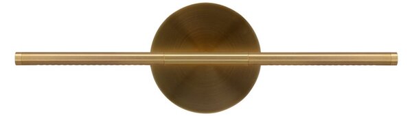 UMAGE LED zidna svjetiljka Omni, boje mesinga, širina 54 cm, 2 žarulje., prigušiva, Zlato / mjed, Dnevni boravak/blagovaonica, Aluminij