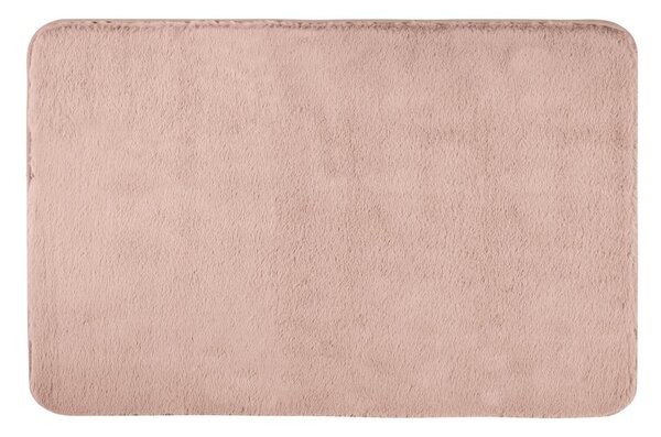 Ružičasta tekstilna kupaonska prostirka 50x80 cm Saravan - Wenko