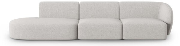 Sofa u srebrnoj boji 302 cm Shane – Micadoni Home