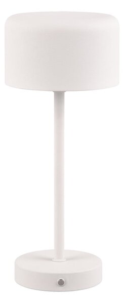 Bijela LED stolna lampa s mogućnošću zatamnjivanja (visina 30 cm) Jeff – Trio
