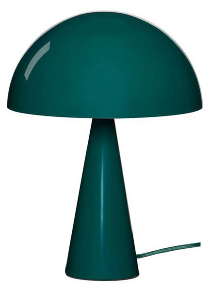 Hübsch HÖBSCH Mush Mini stolna lampa, tamnozelena, visina 34 cm, Zelena, spavaća soba, Metal