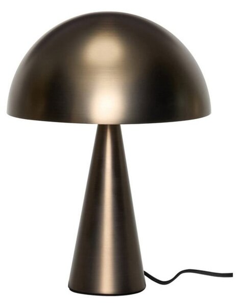 Hübsch HÜBSCH Mush Mini stolna lampa, polirani mesing, visina 34 cm, Zlato / mjed, spavaća soba, Metal