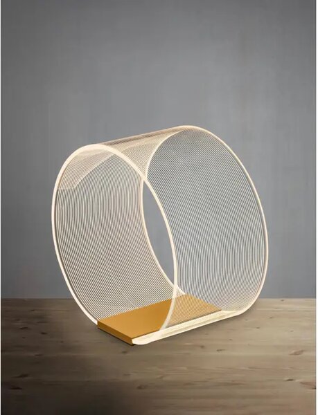 VALENTIN STOLNA LAMPA LED/3000K/14W/786Lm/BRASS GOLD NL9030637