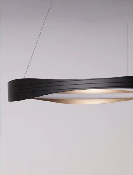 DOBI VISILICA LED/2700-5000K/40W/1472Lm/SANDY BLACK & GOLD NL9030643