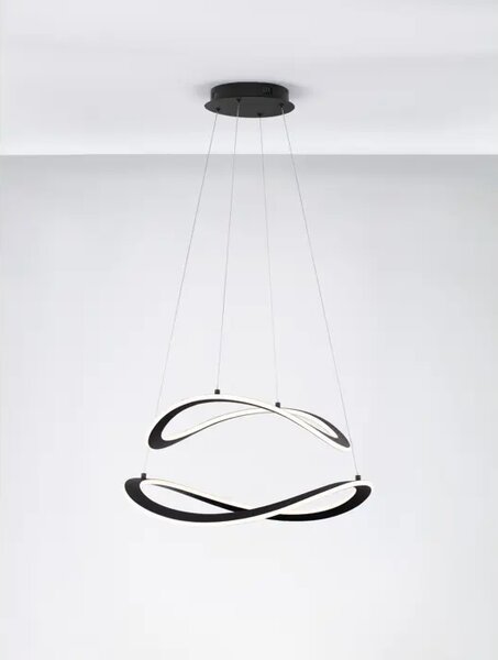 CELESTIA VISILICA LED/3000K/87W/3141Lm/CRNA NL9030644
