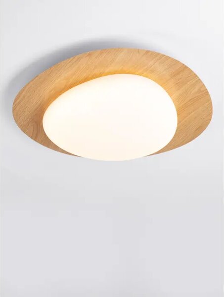 NIMBUS PLAFONJERA LED/3000K/21W/1571Lm/WOOD & WHITE NL9030648