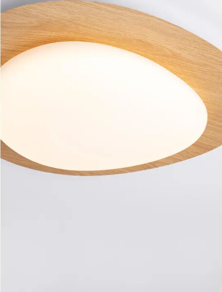 NIMBUS PLAFONJERA LED/3000K/21W/1571Lm/WOOD & WHITE NL9030648