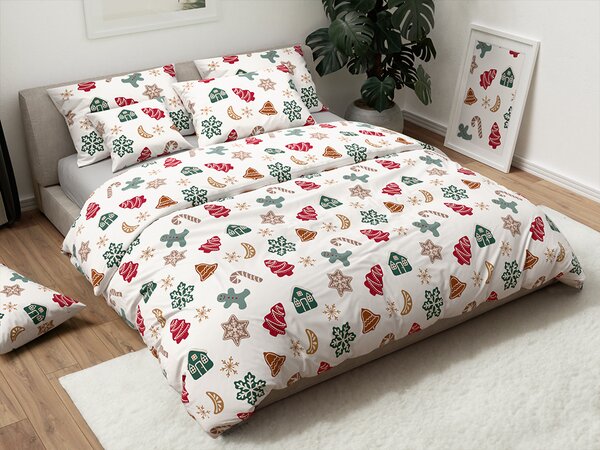 Posteljina od polipamuka HOLLY POLY bijela Dimenzije posteljine: 70 x 90 cm | 140 x 200 cm